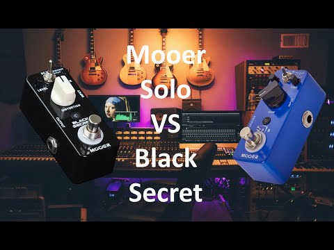 Mooer Solo vs Black Secret  - Riot vs Rat