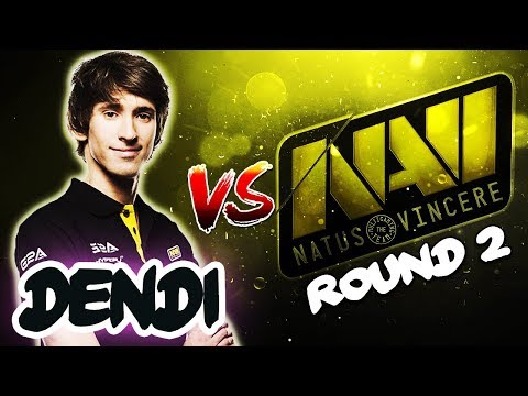 DENDI vs NAVI - Round 2 with Vega (Lithium) - Player Perspective - DreamLeague 10 Minor - Dota 2