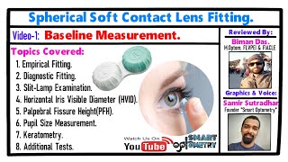 Baseline Measurement - Soft Spherical CL Lens Fitting (1/3).