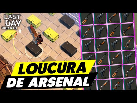LOUCURA DE ARSENAL NA INVASÃO DUPLA - Last Day On Earth