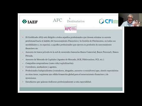 , title : 'Charla Informativa AFC - Asesor Financiero Certificado #IAEF'