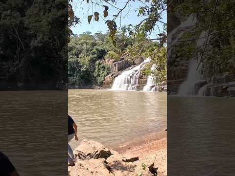 A cachoeira do bananal planalto da Serra
