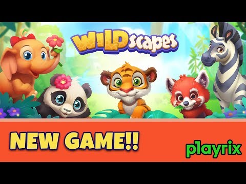 Wildscapes - NEW GAME BY PLAYRIX!!