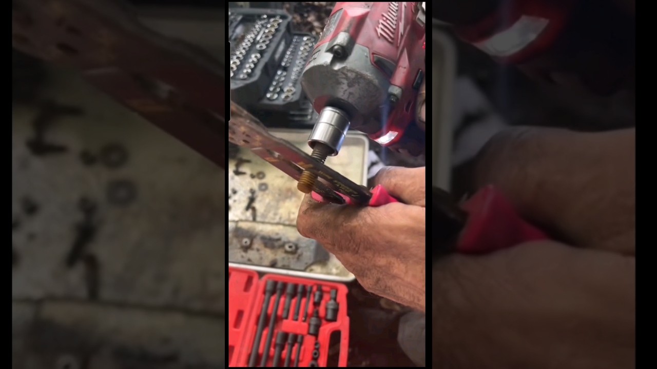 Cleaning A Bolt Hack #shorts