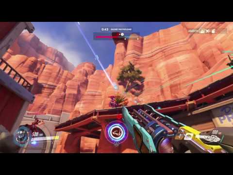 Overwatch MP July 31, 2016 pt7 - Route 66 Means WINSTON Returns