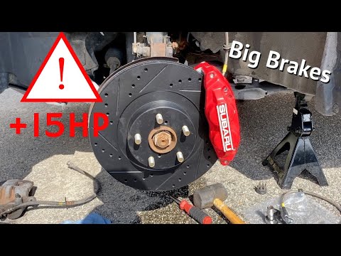 2005 Subaru Forester 4 pot upgrade