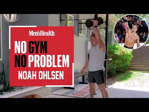 Noah Ohlsen's AMRAP Full-Body Dumbbell Home Workout | No Gym No Problem | Men's Health UK