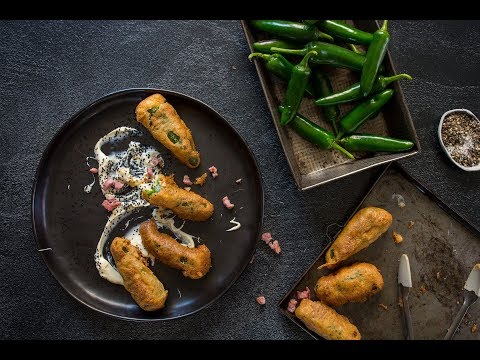 Bacon and Cheese Jalapeño Poppers