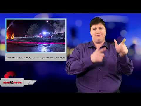 Five arson attacks target Jehovah's witness (ASL - 12.11.18)