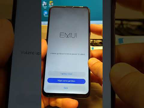 How to Factory reset with buttons Huawei PSmart Z (STK-LX1). Delete Pin, Pattern, Password lock.