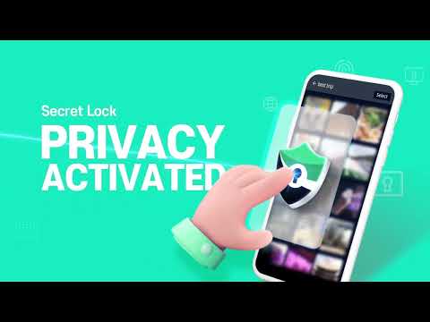 Secret Lock-Hide photo, video video thumbnail