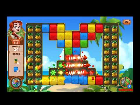 Lost Island Blast Adventure Level 540 NO BOOSTERS - A S GAMING