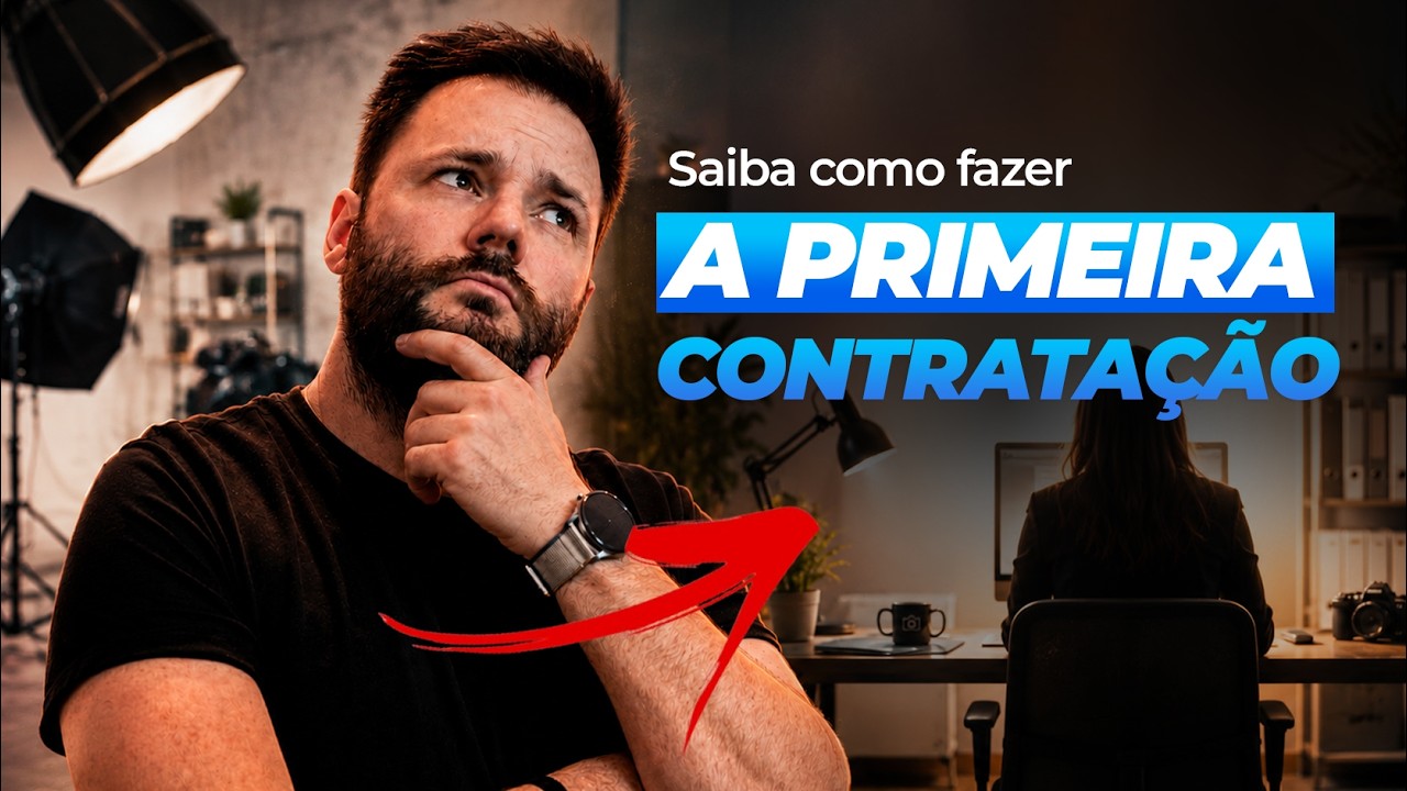 Como CONTRATAR a primeira pessoa em um NEGÓCIO DE FOTOGRAFIA?