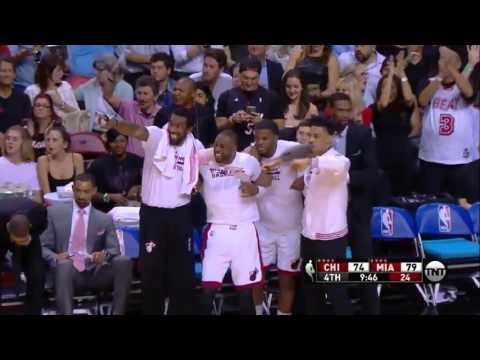 Josh Richardson flies high and throws down a huge two-hander!