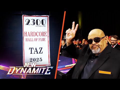 Watch: Taz Gets Inducted Into The 2300 Arena Hardcore Hall Of Fame