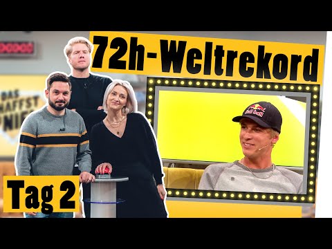 72h-Weltrekord-Challenge: Der komplette 2. Tag || „Das schaffst du nie!“