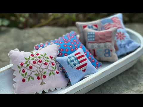 Flosstube 29 | Maynia Patriotic Stitching Plans