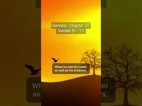 Genesis   Chapter 37, Verses 9 - 11 #bookofgenesis #genesis37  #quotes #motivation