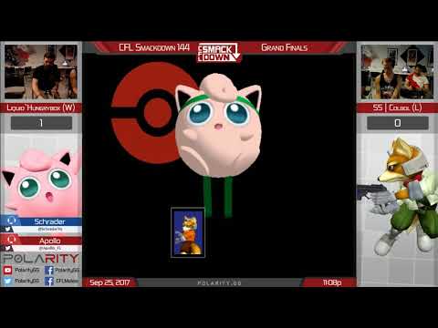 CFL Smackdown 144 Melee - Liquid`Hungrybox (Puff) vs SS | Colbol (Fox) - Grand Finals
