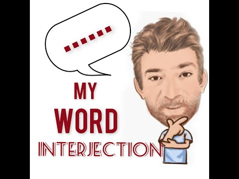 (Oh) My Word - Interjections (366) My Word - Origin - Two Meanings - English Tutor Nick P