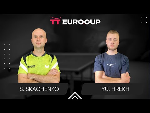 16:45 Serhii Skachenko - Yurii Hrekh 14.10.2025 TT Euro.Cup Ukraine Professional. TABLE 3