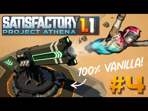 I made a HYPERTUBE CANNON! In (SATISFACTORY1.1) #4