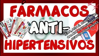 ANTIHIPERTENSIVOS CLASIFICACIÓN Y MECANISMO DE ACCIÓN | GuiaMed