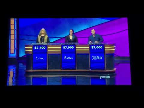Double Jeopardy, Lisa Warne-Magro Day 2 - 2nd Daily Double (1/8/20)