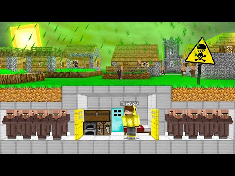 ASİT YAĞMURU VS %100 GÜVENLİ SIĞINAK! 😱 - Minecraft