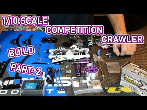 1/10 SCALE COMPETITION CRAWLER BUILD: PART 2: TGH T-Case Mirroring, and Flipping the Motor Plate