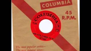 CARL PERKINS -HOLLYWOOD CITY  - THE FOOL I USED TO BE  -  COLUMBIA 4 42405 wmv