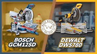 Bosch GCM12SD vs. DeWalt DWS780: The Ultimate Miter Saw Show
