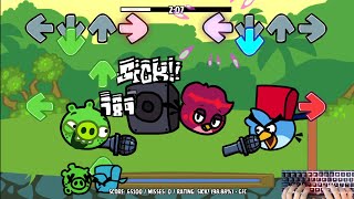 FNF Vs. Ross V2 Update Angry Birds - Bad Piggies (FC) (4k)