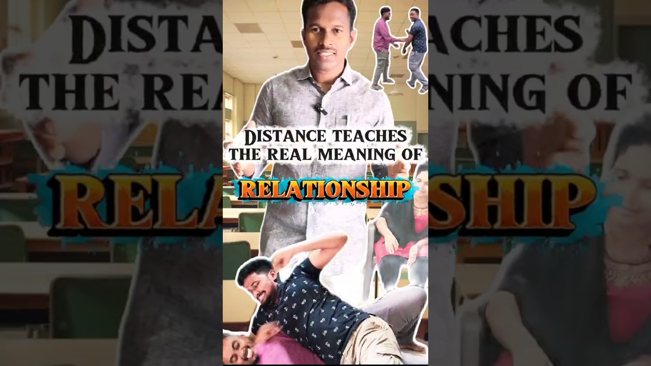 Distance teaches you the real meaning of relationship #shorts #trending #viral