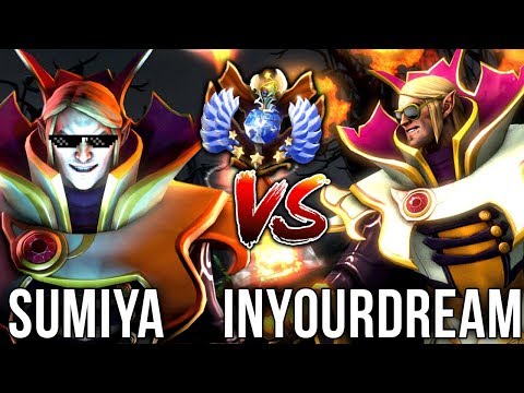 Invoker GOD Battle Sumiya vs TOP-1 SEA inYourdreaM - Dota 2