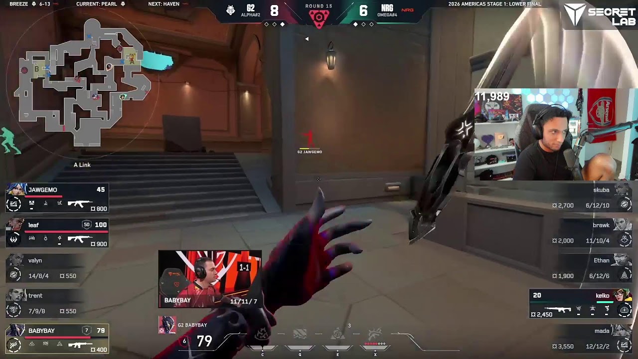 EG SUDOWOODO | NRG vs G2 - VCT Americas Playoffs Lower Final #VCTWatchparty