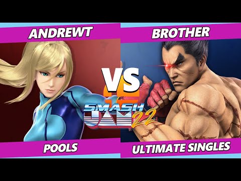 Smash Jam 22 - AndrewT (ZSS) Vs. Brother (Kazuya) SSBU Ultimate Tournament