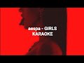 aespa (에스파) - 'Girls' KARAOKE with Easy Lyrics