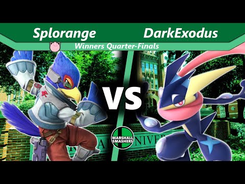 Marshall Smashers 74 - Splorange (Falco/Jigglypuff) VS MU-ECA| DarkExodus (Greninja)