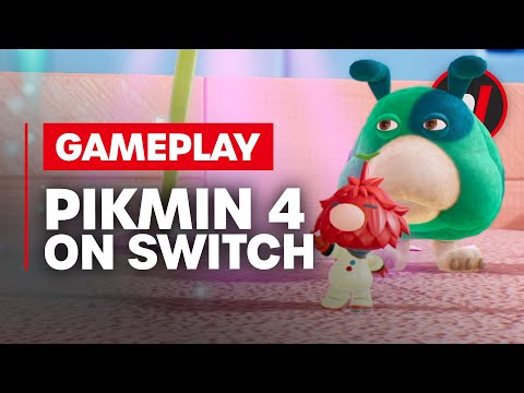 NEW Pikmin 4 Nintendo Switch Gameplay