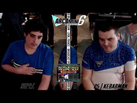 Arcamini 6 - Supra (Falco) VS P5 | Kebabman (Puff) SSBM Winners Round 1 - Smash Melee