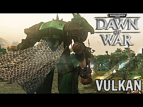 VULKAN & Primaris Salamanders vs Necrons - Unification Mod: Survival | WH40K: Dawn of War: Soulstorm