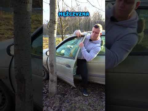 wysiadanie z auta *mężczyzna vs kobieta*