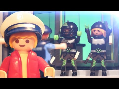 👮 BANKRÄUBER VON POLIZEI ÜBERRASCHT - Matz der Meisterdetektiv 1 - Playmobil RC Stop Motion deutsch