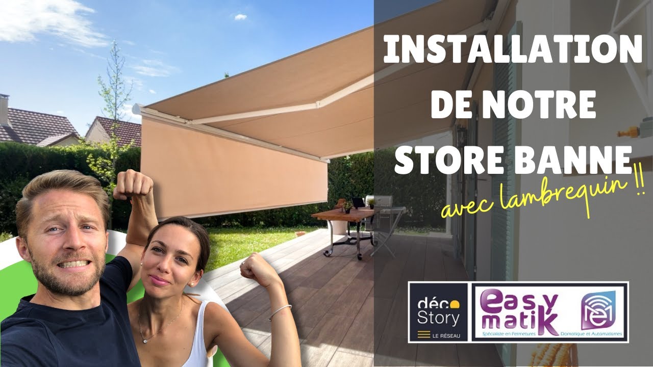 😎STORE BANNE MARQUISE - INSTALLATION & PRÉSENTATION