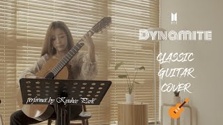 BTS (방탄소년단) 'Dynamite' (Classic Guitar Cover) | by 박규희 Kyuhee Park @클톡라이브.classictalklive