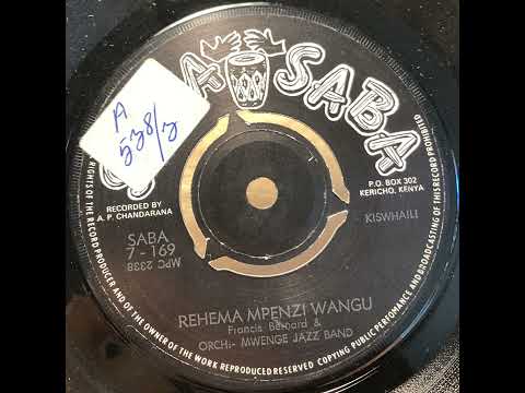 Rehema Mpenzi Wangu - Mwenge Jazz Band