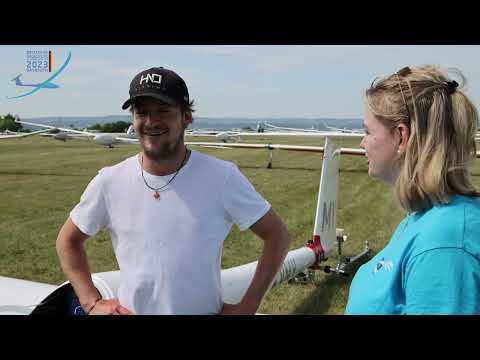 Interview mit Simon Schröder auf der Segelflug DM 2023 in Bayreuth