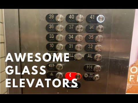 Awesome Otis Traction Elevators - Marriott Marquis, Atlanta, GA (31-41)