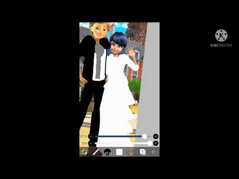Marinette and Adrien wedding